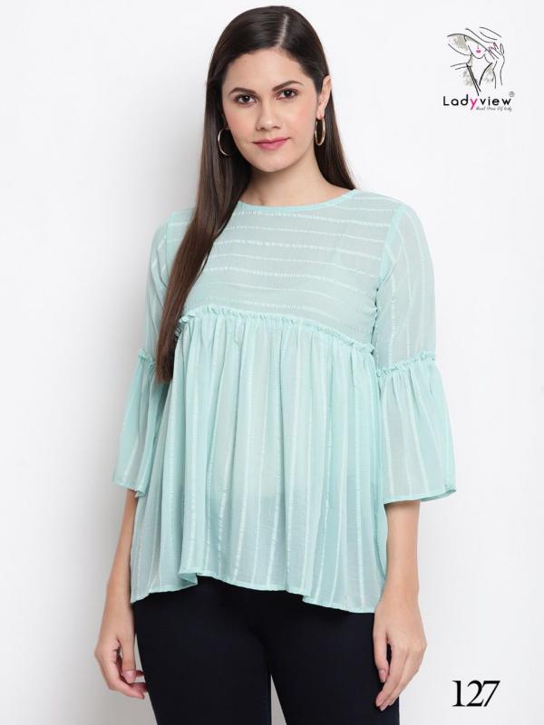 Ladyview Westo 1 Stylist Georgette Western Top 